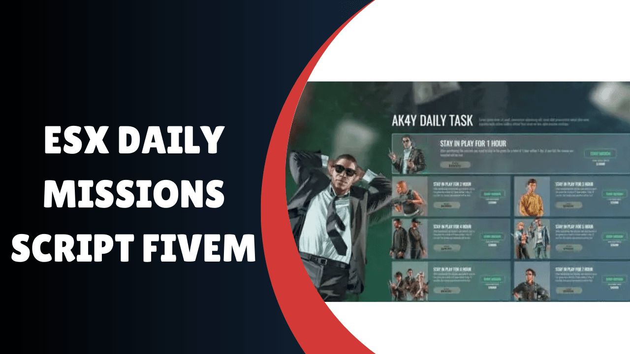 Script de missões diárias ESX FiveM