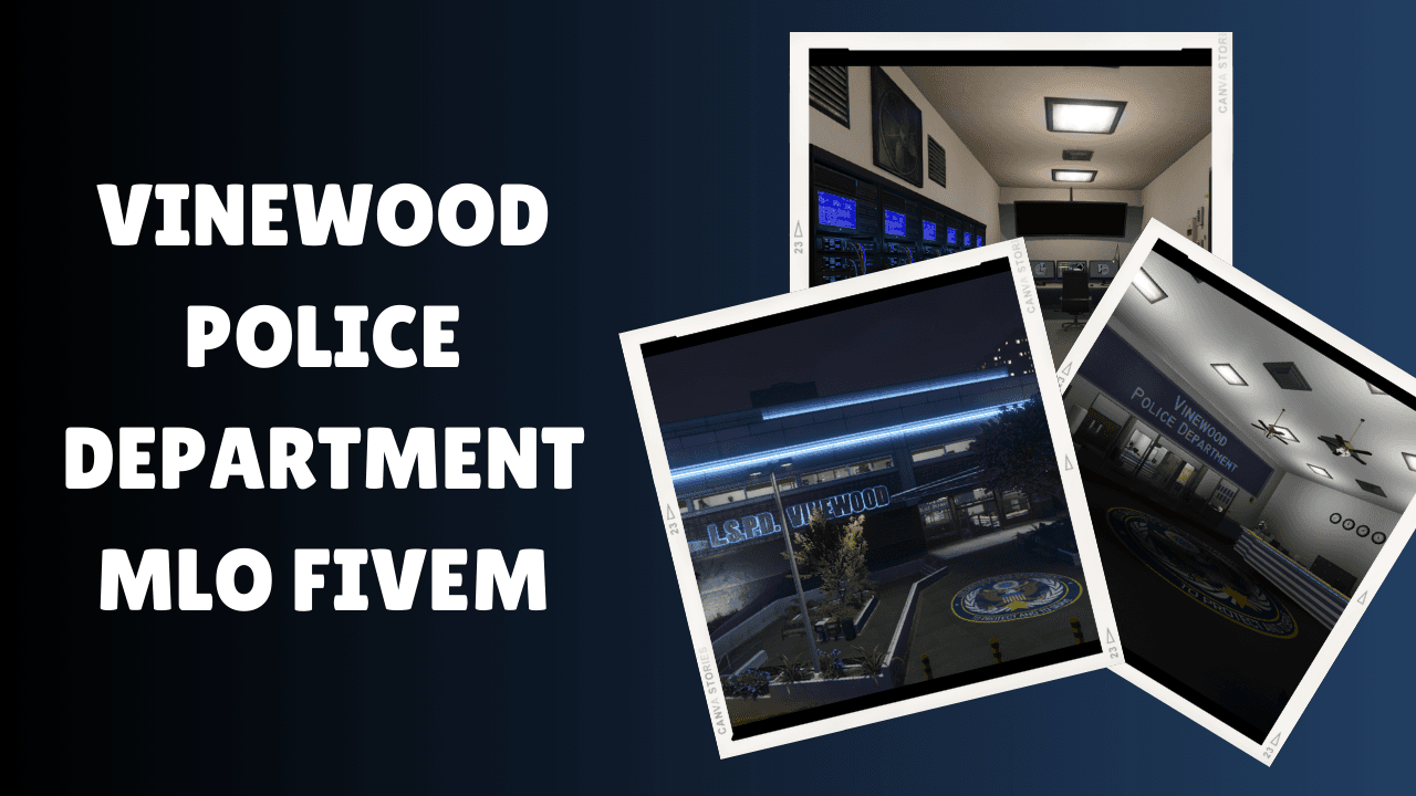 departamento de polícia de vinewood mlo fivem