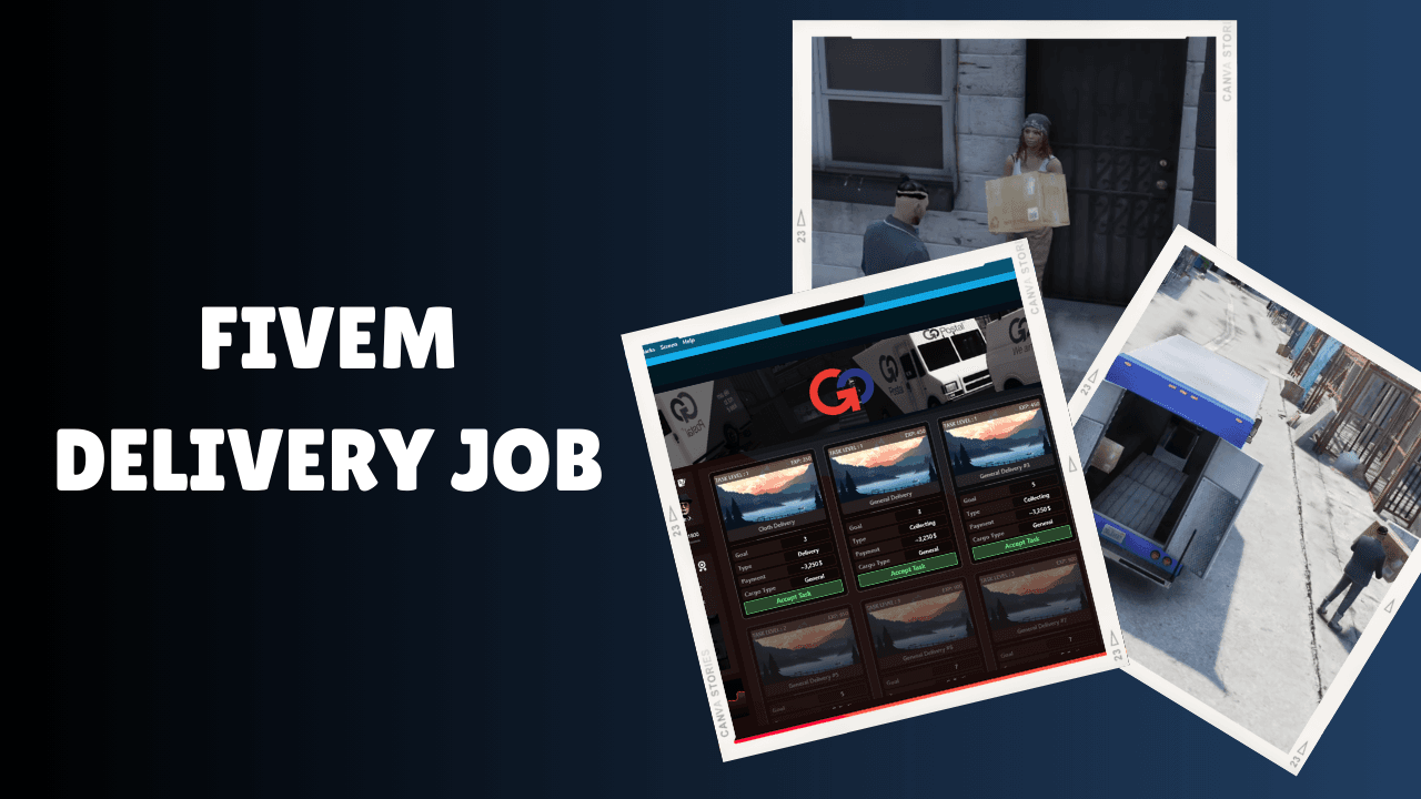 Trabalho de Entrega FiveM