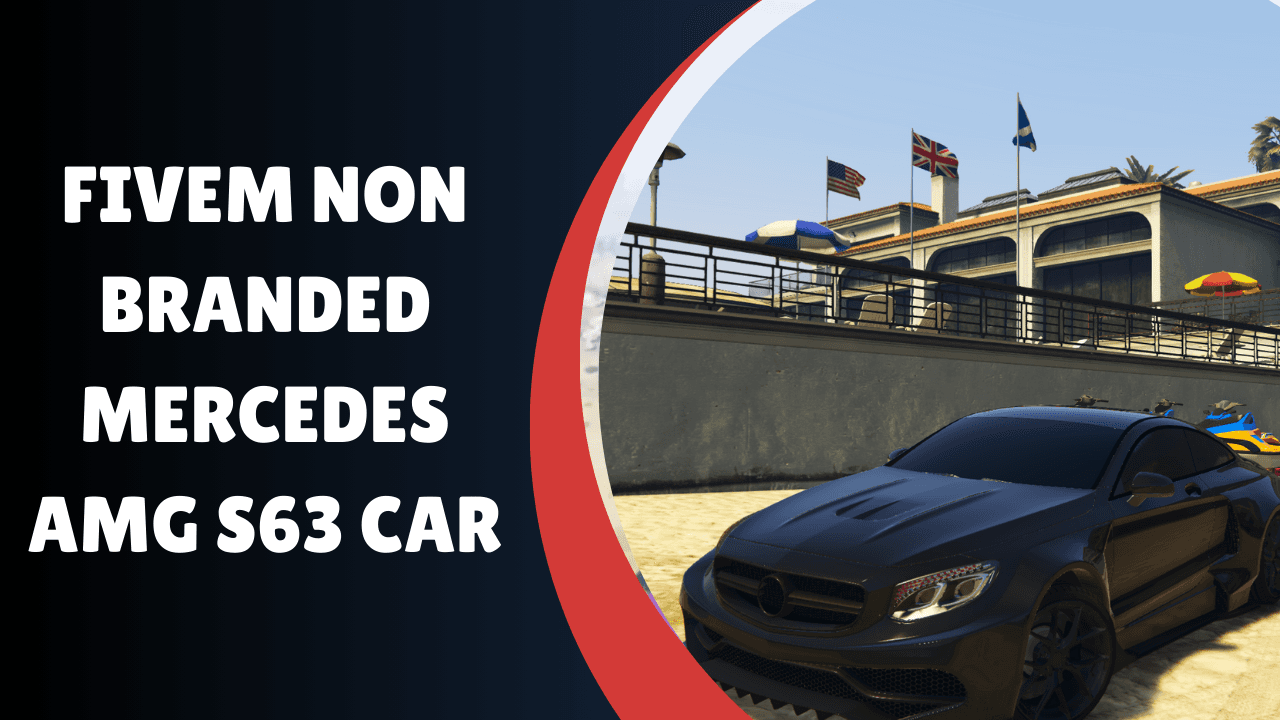 Carro Mercedes AMG S63 não marcado FiveM