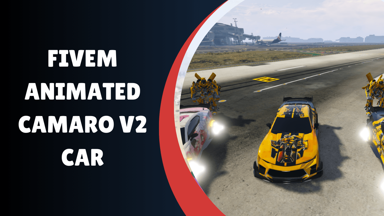 Carro Camaro Animado V2 FiveM