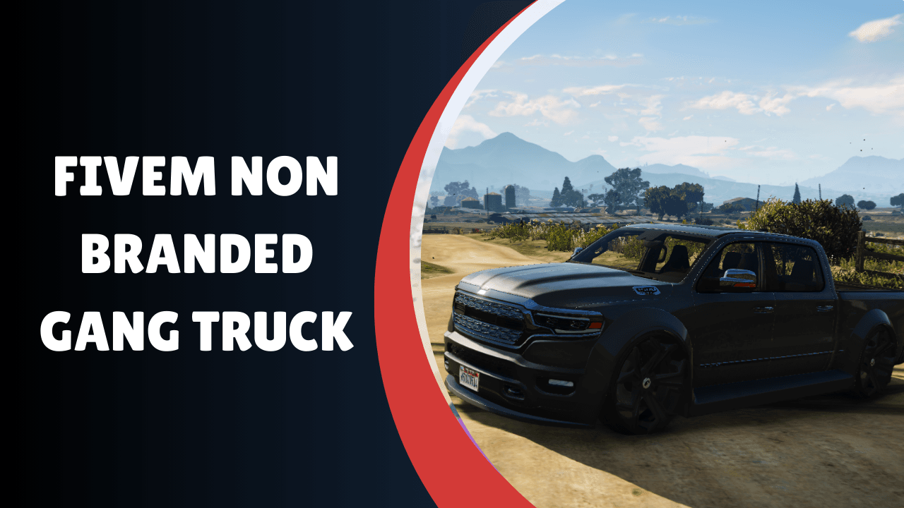 Caminhão de Gangue Não Marcado FiveM