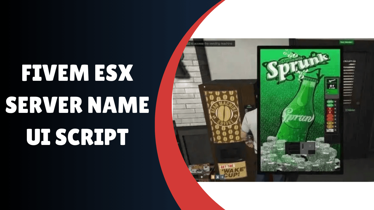 Script de interface de nome de servidor FiveM ESX