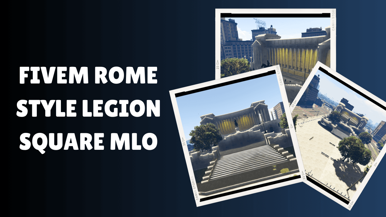 FiveM Estilo Romano Praça da Legião MLO