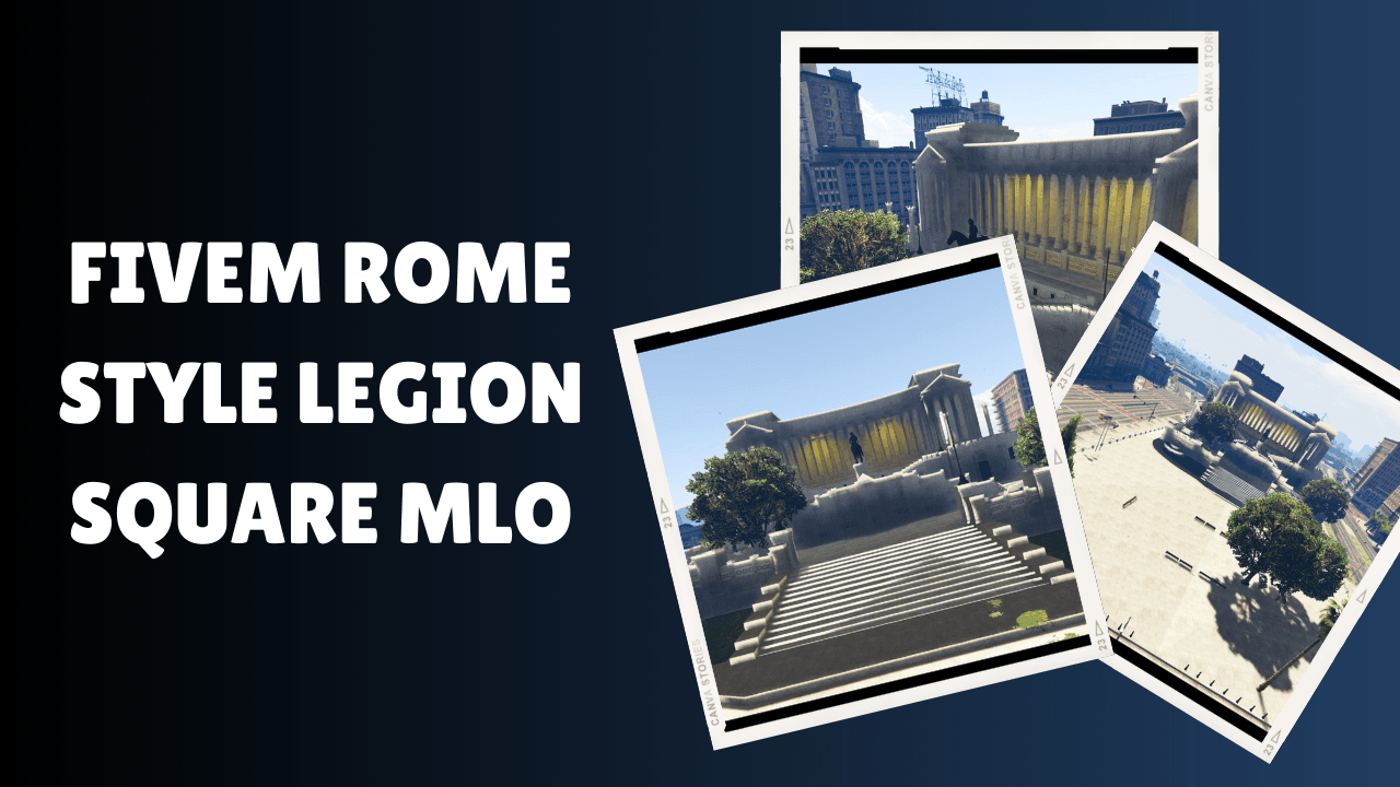 FiveM Estilo Romano Praça da Legião MLO