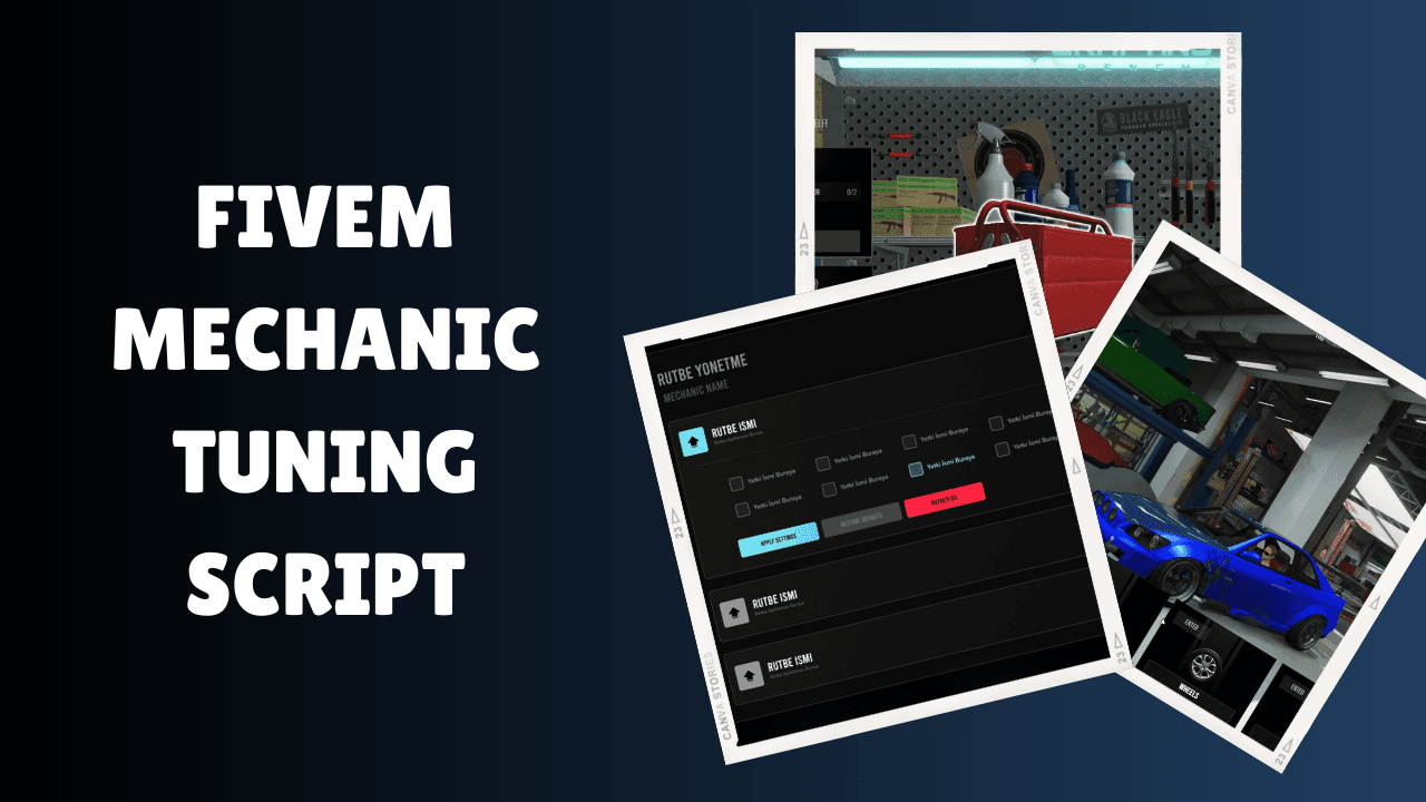 Script de Tuning Mecânico FiveM