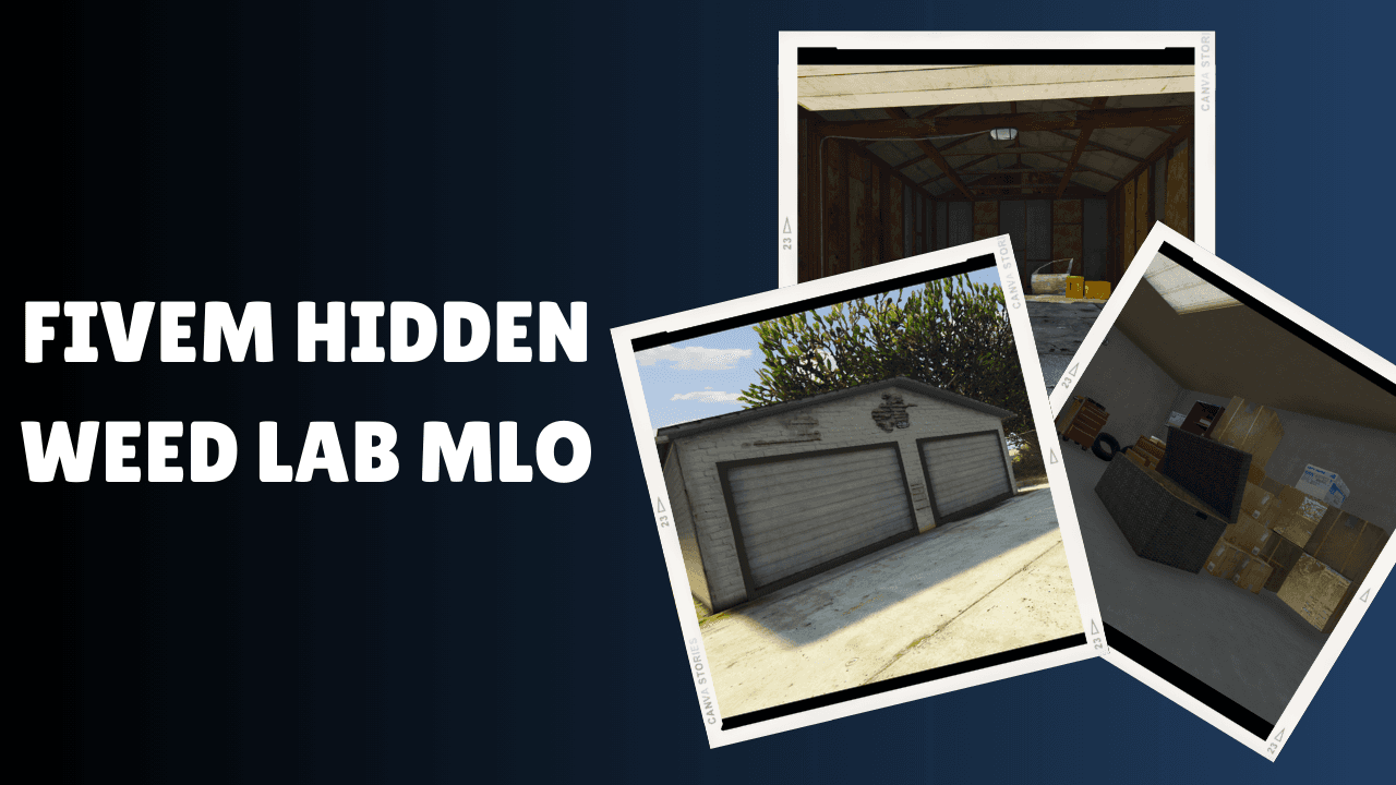 Laboratório de Maconha Oculto FiveM MLO