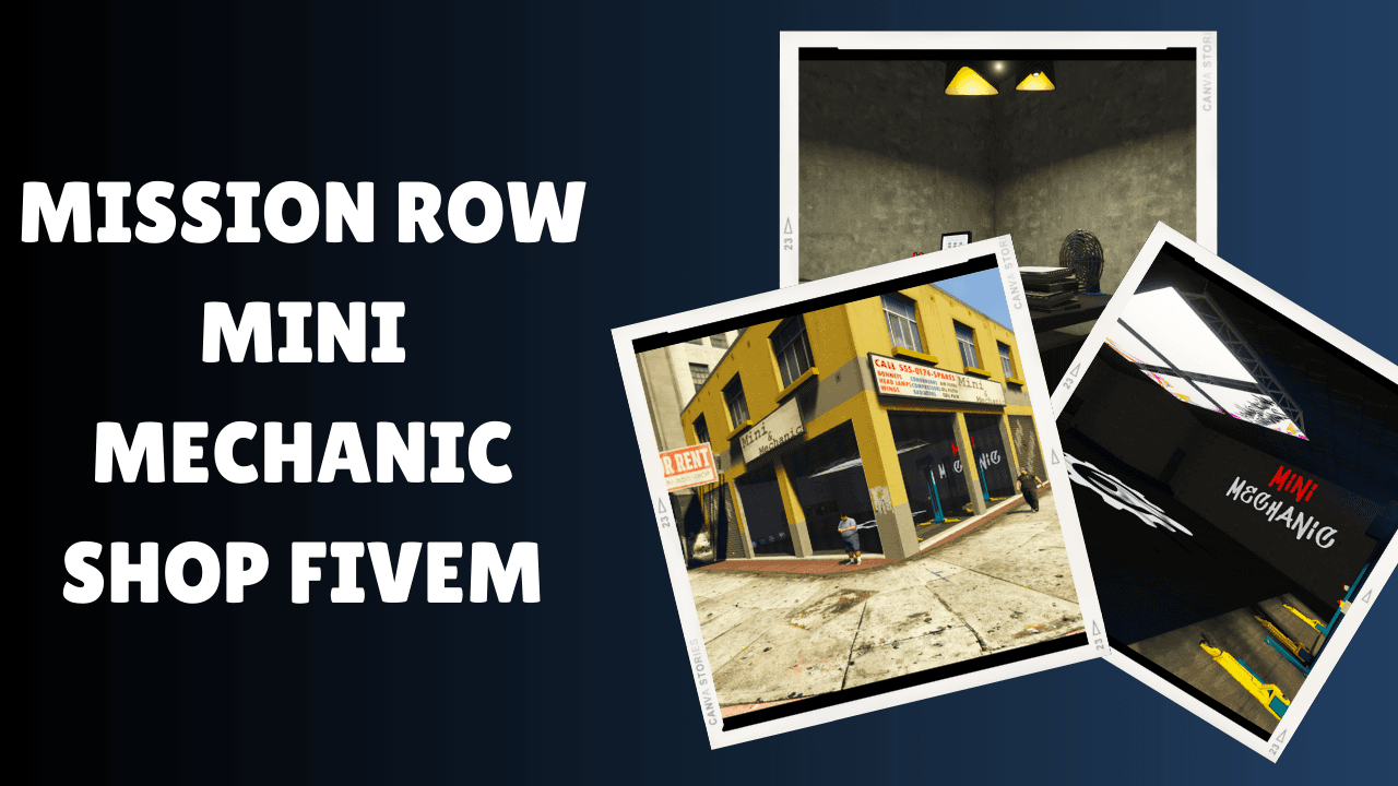 Oficina Mecânica Mini da Missão Row FiveM