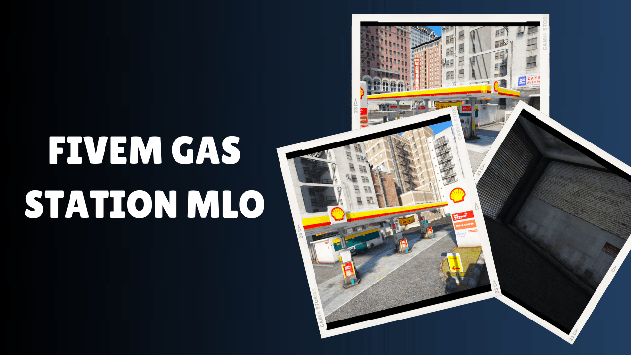 MLO de posto de gasolina FiveM
