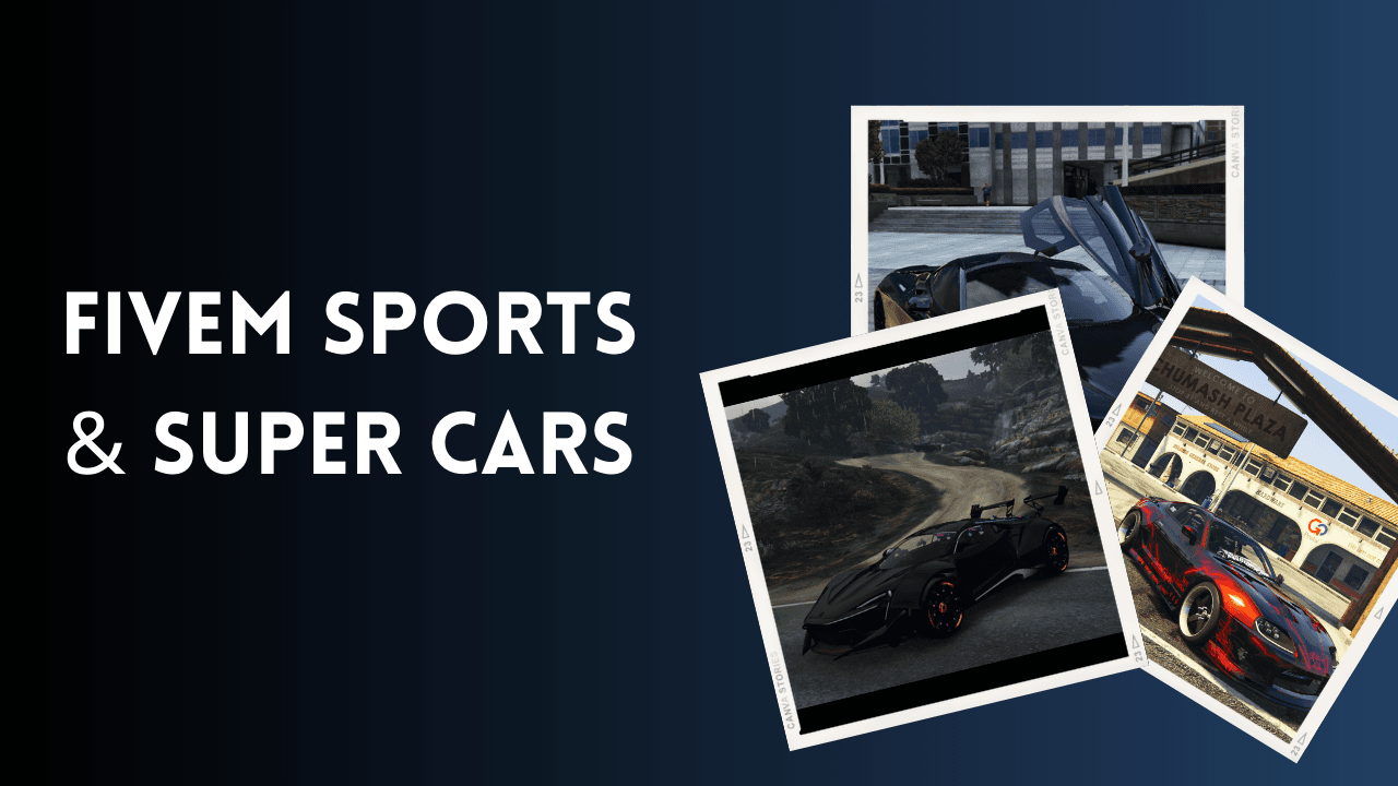 FiveM Carros Esportivos & Supercarros