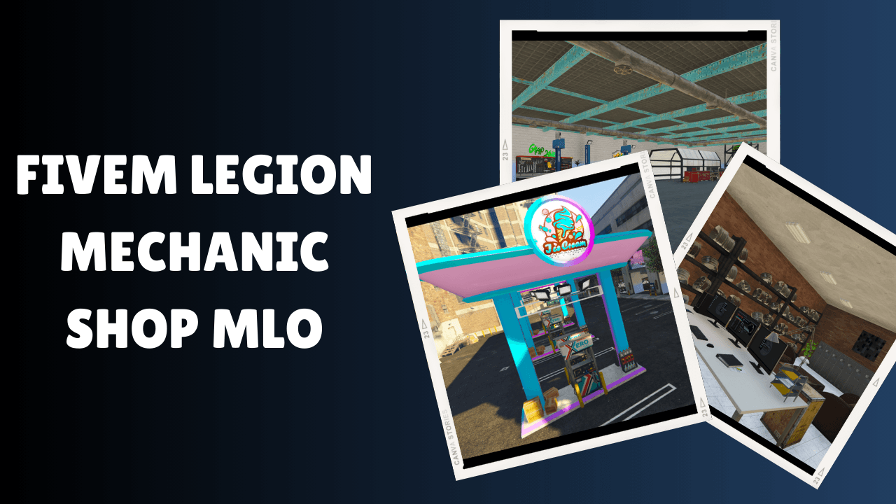 Loja de Mecânica Legion FiveM MLO