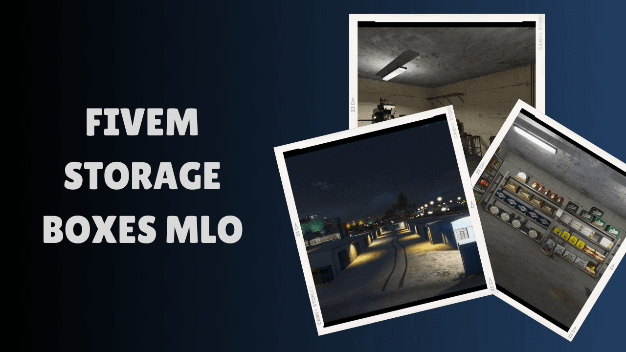 Caixas de armazenamento FiveM MLO