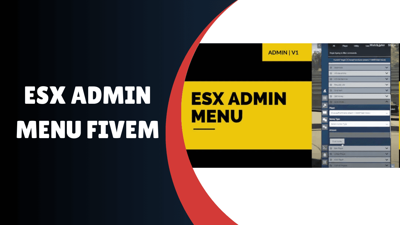 Menu de Admin ESX FiveM