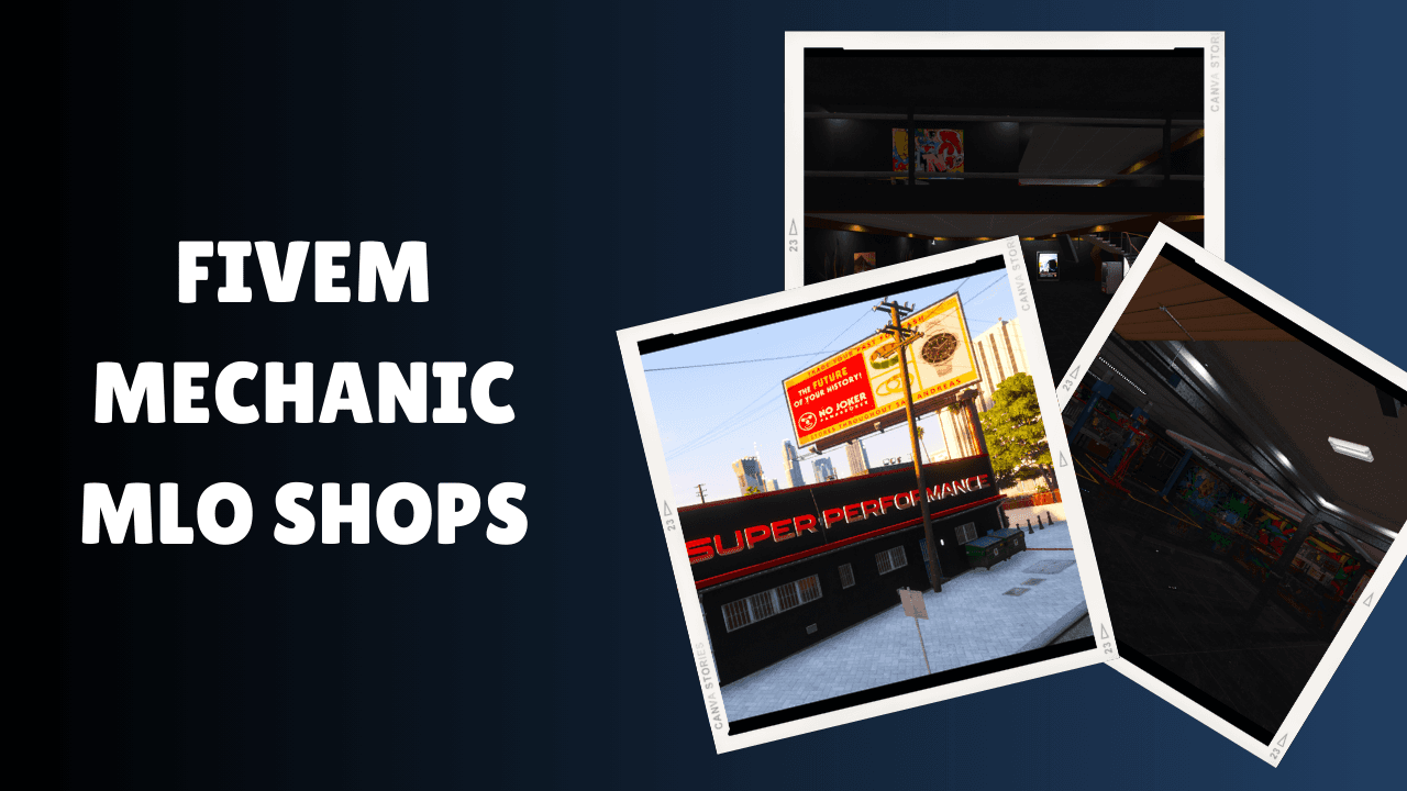 Lojas de mecânico FiveM MLO