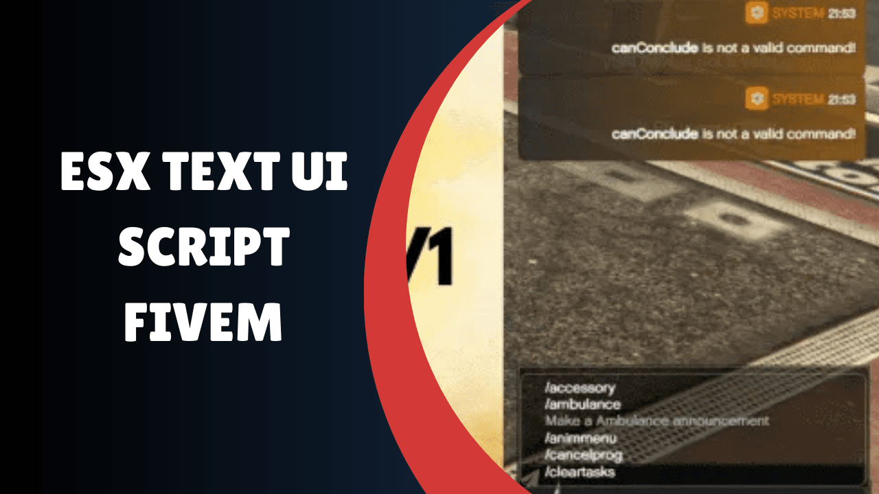 Script de interface de texto ESX FiveM