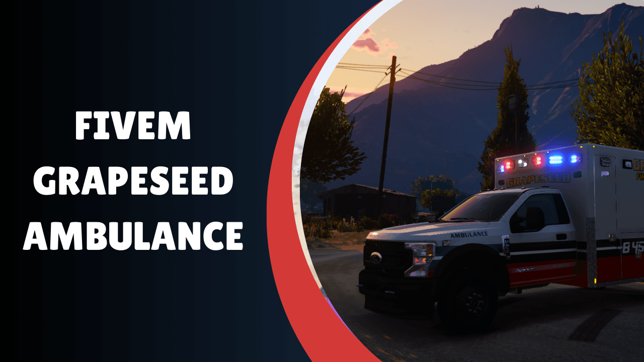 Ambulância de Grapeseed FiveM