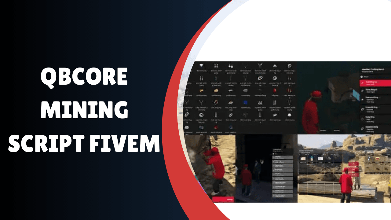 Script de mineração QBCore FiveM