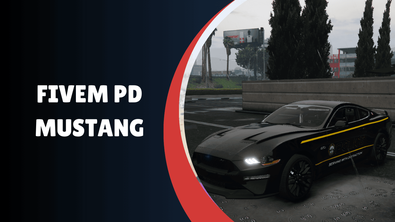 Mustang da polícia FiveM