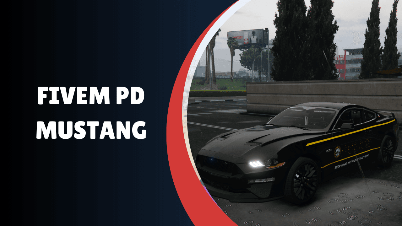 Mustang da polícia FiveM