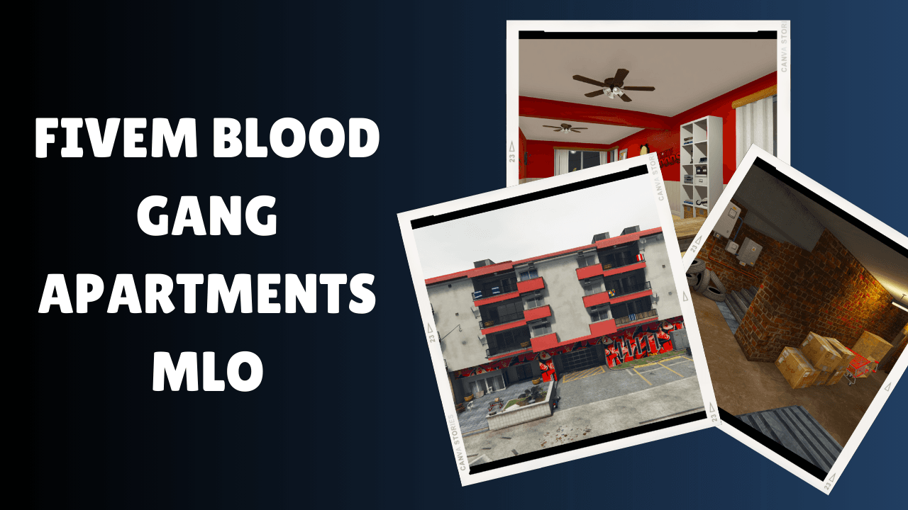 Apartamentos da Gangue Blood FiveM MLO