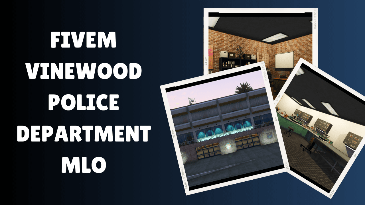 FiveM Vinewood Departamento de Polícia MLO