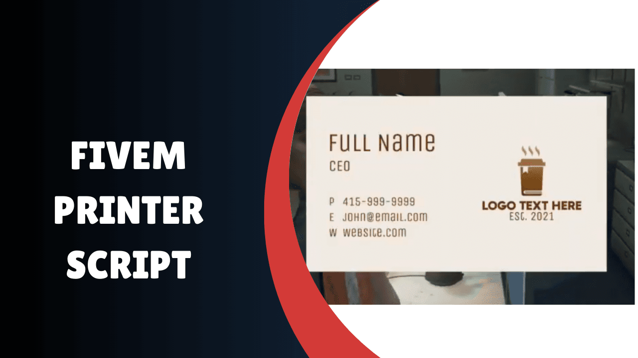 fivem impressora script