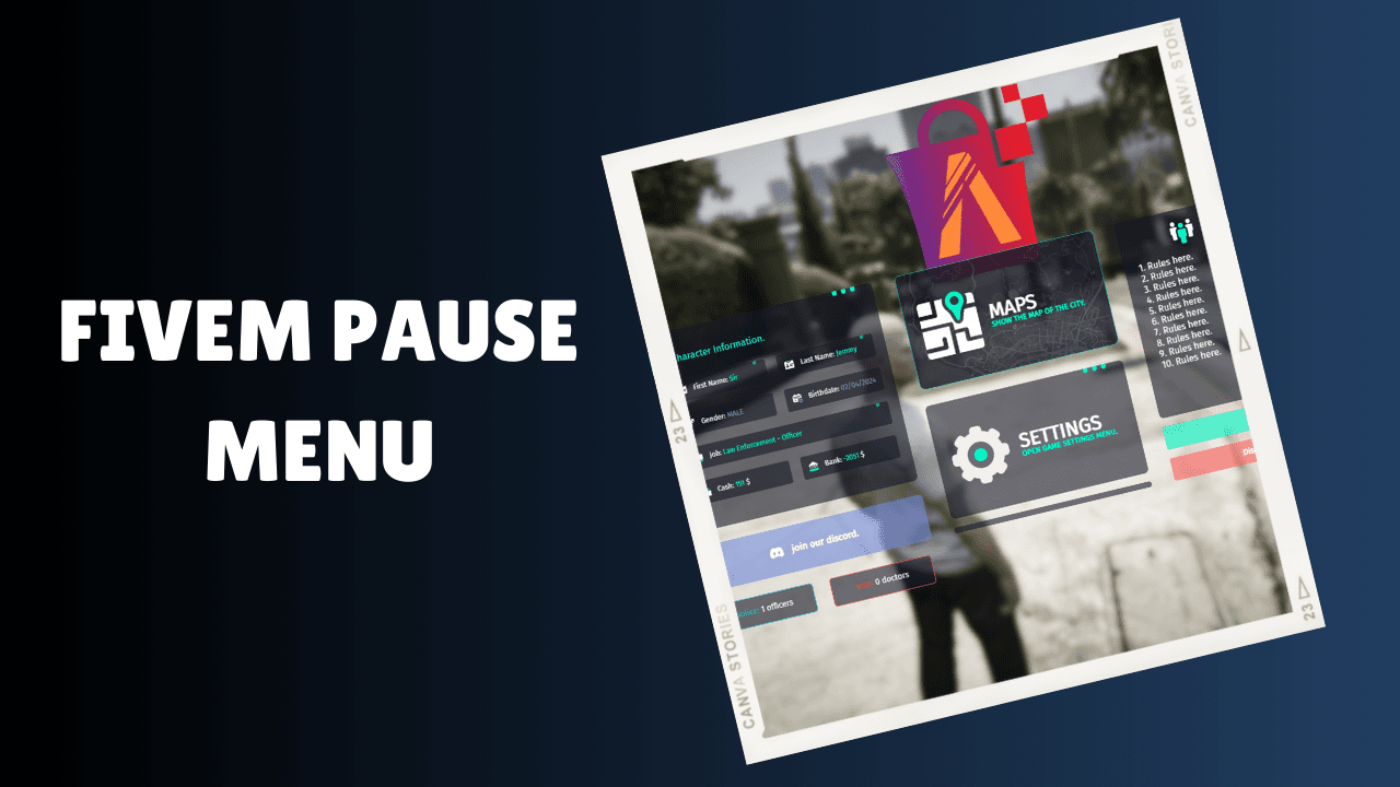 fivem pause menu
