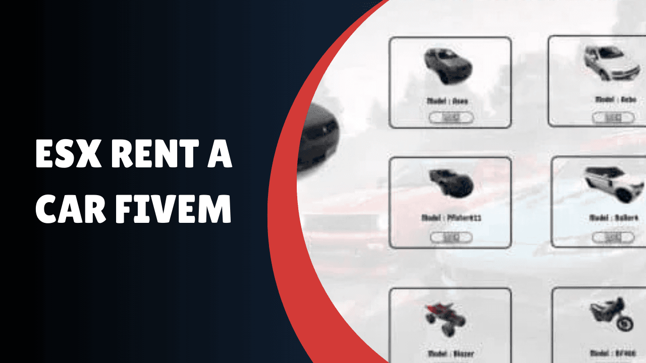 ESX aluguel de carro FiveM