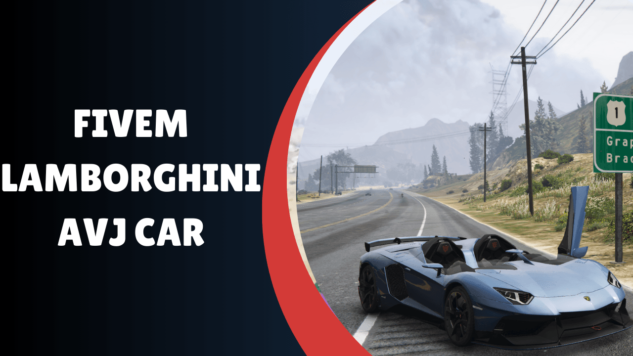 Carro Lamborghini AVJ FiveM