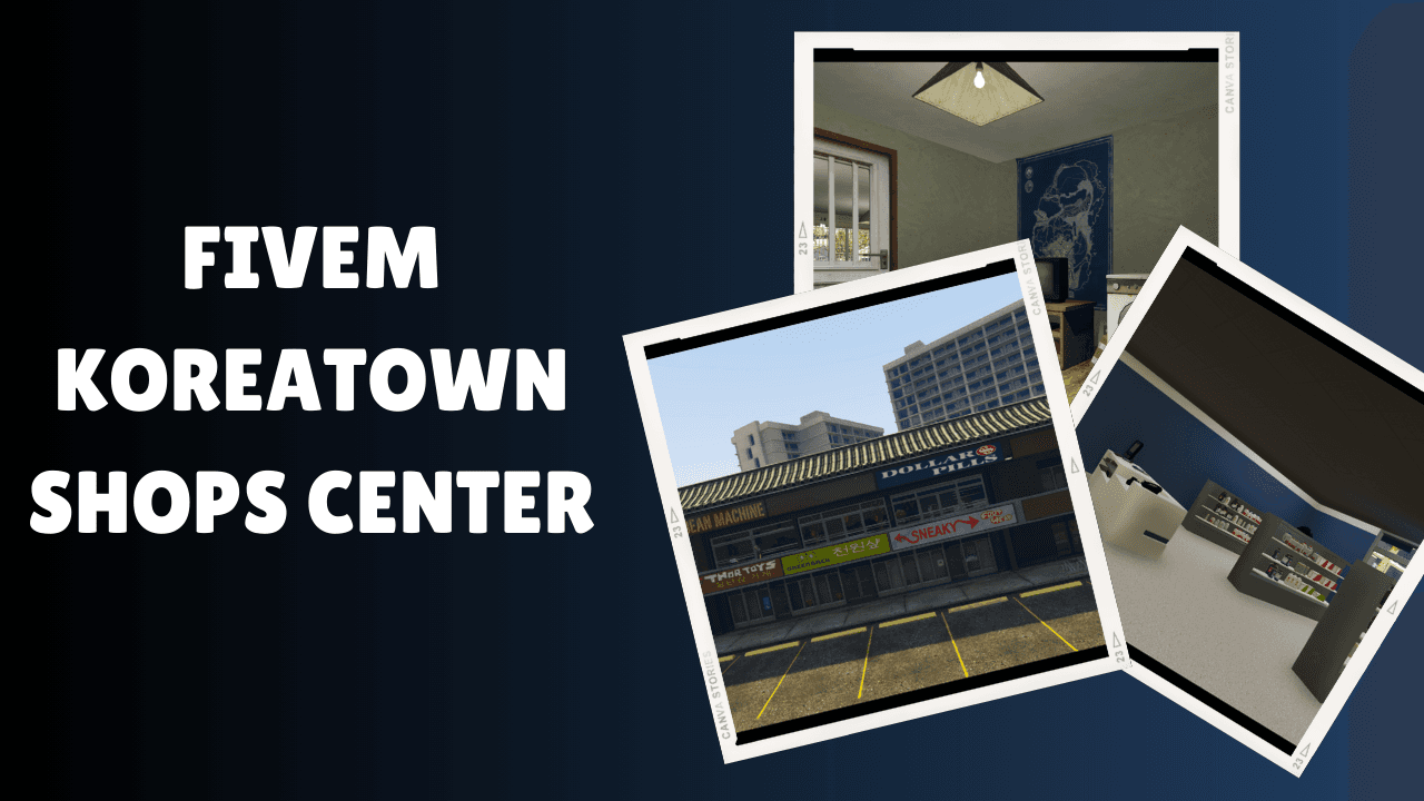 Centro de Lojas Koreatown FiveM