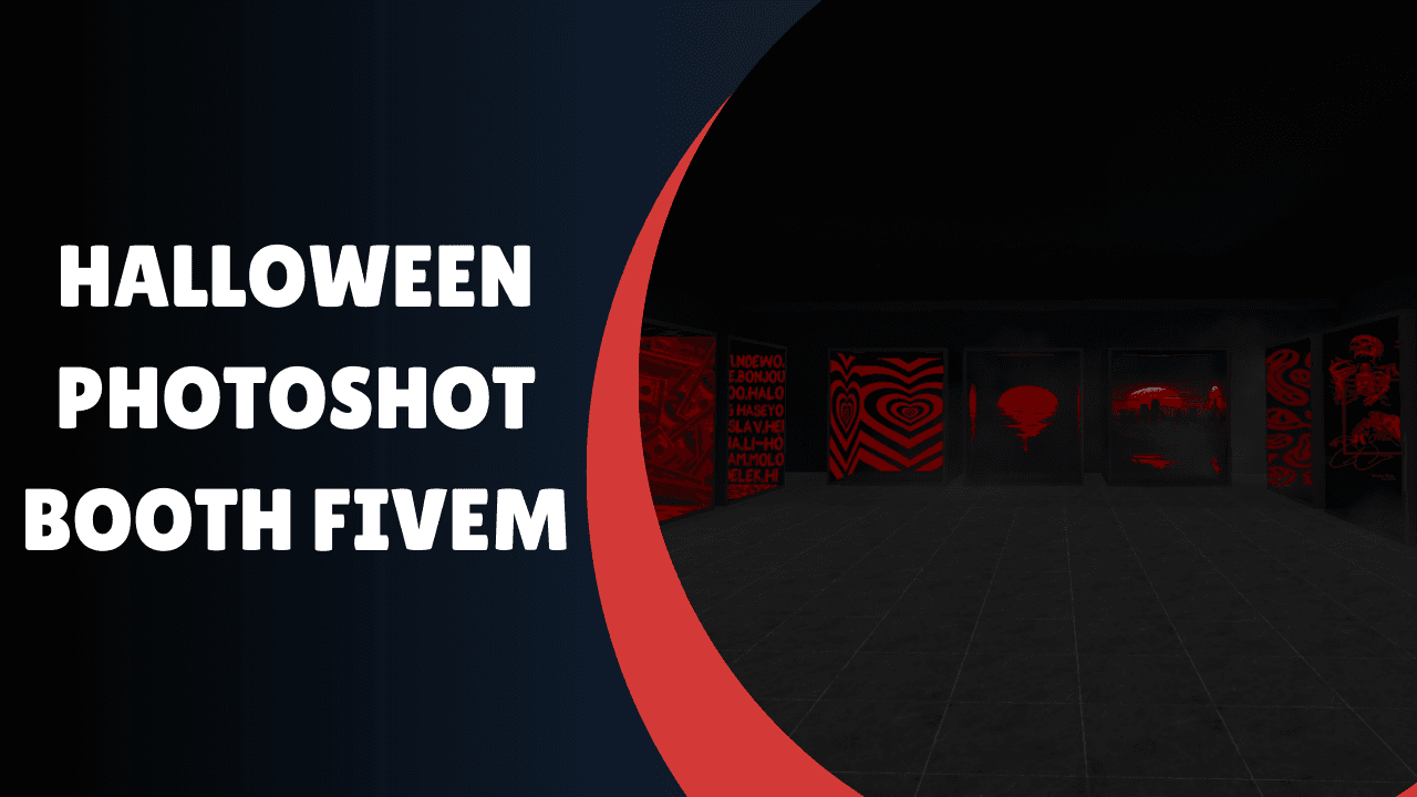 cabine de fotos de Halloween fivem