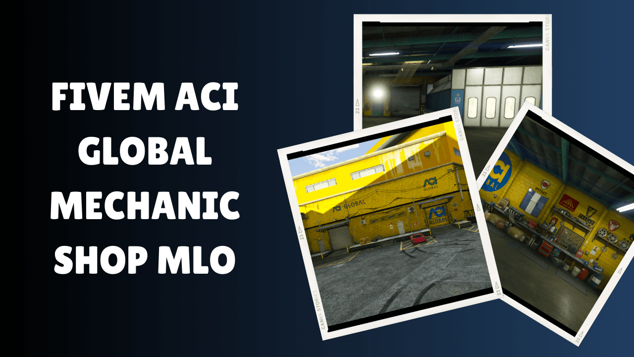 Loja de Mecânica Global Aci FiveM MLO