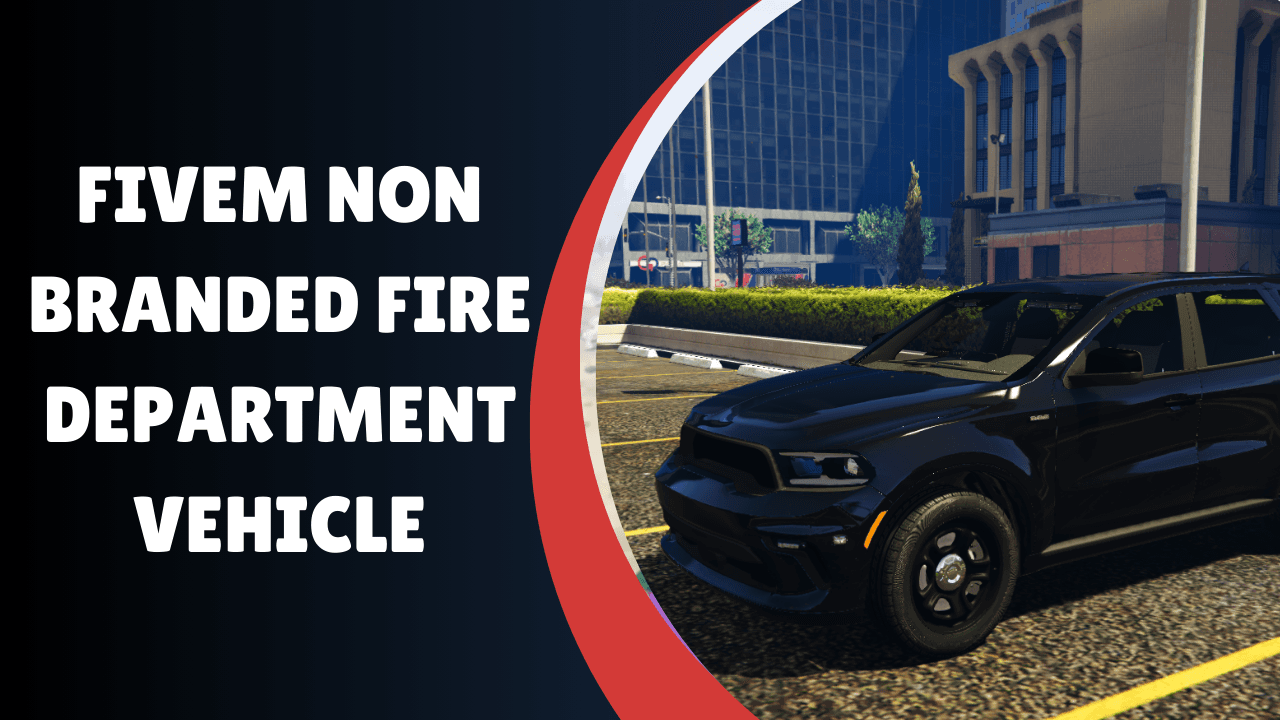 fivem vehicle of the fire department without a brand