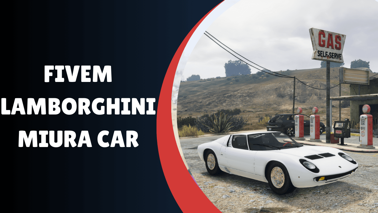 Carro Lamborghini Miura FiveM