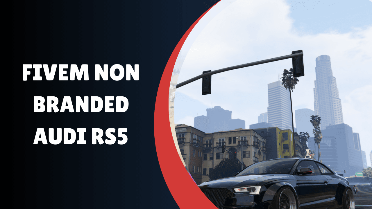 Audi RS5 não marcado FiveM
