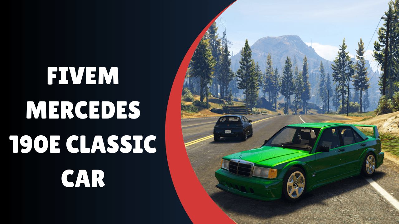 FiveM Mercedes 190E Carro Clássico