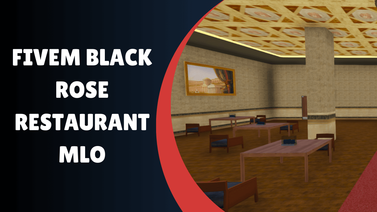 Restaurante Black Rose FiveM MLO