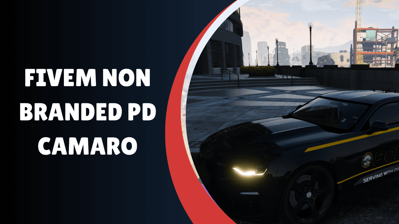 FiveM Sem Marca PD Camaro