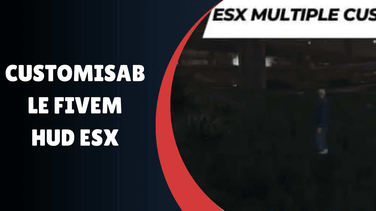 HUD ESX personalizável FiveM