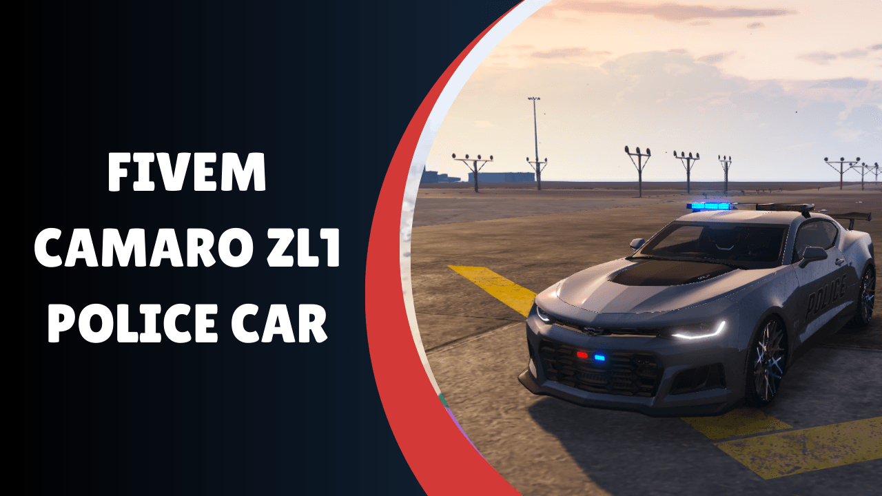 Carro de polícia Camaro ZL1 FiveM