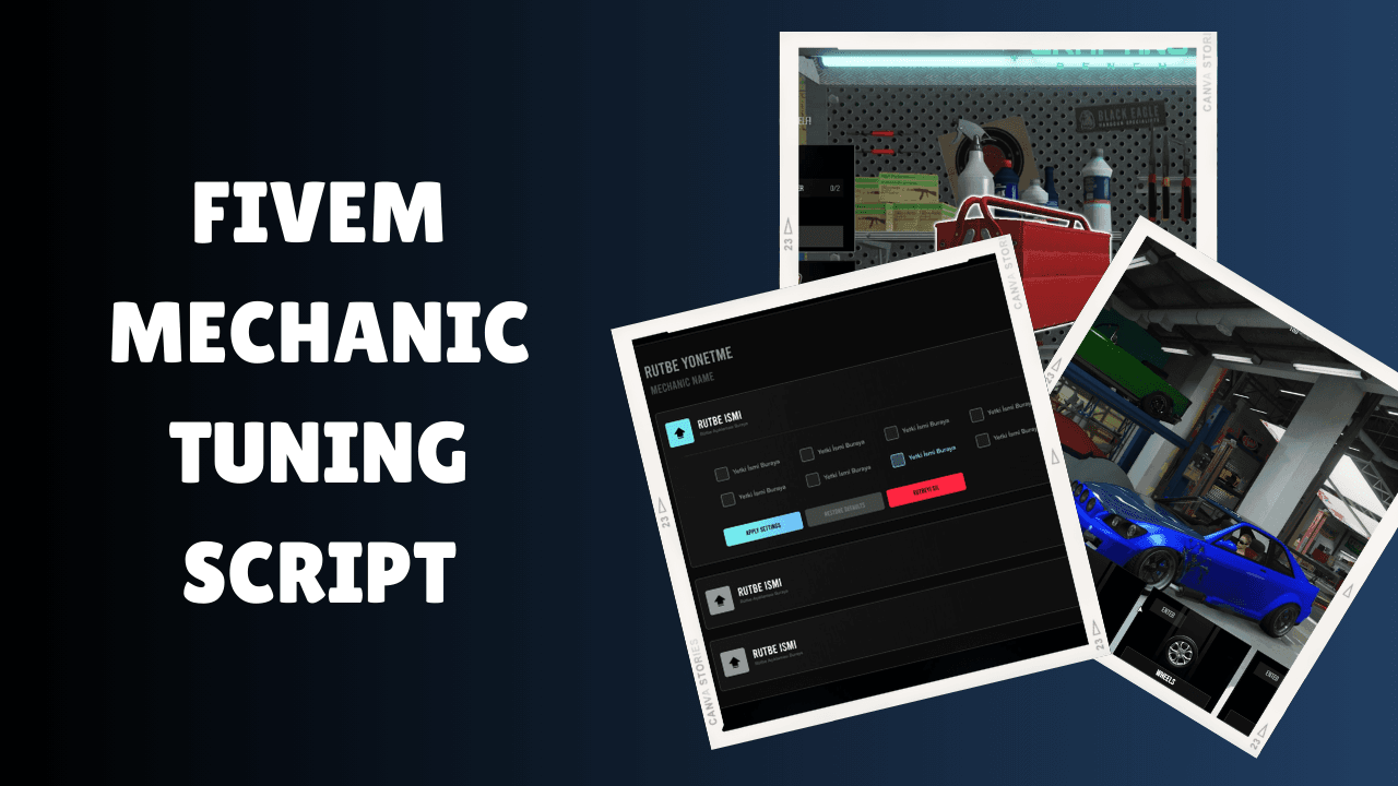 Script de Tuning Mecânico FiveM
