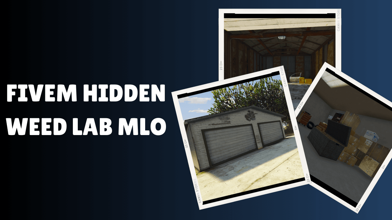 Laboratório de Maconha Oculto FiveM MLO