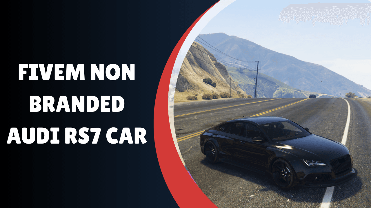 Carro Audi RS7 não marcado FiveM