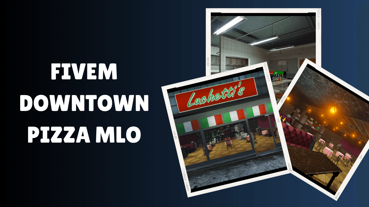 FiveM Downtown Pizza MLO
