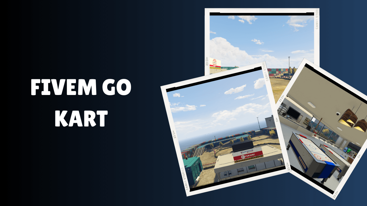 Fivem kart de corrida