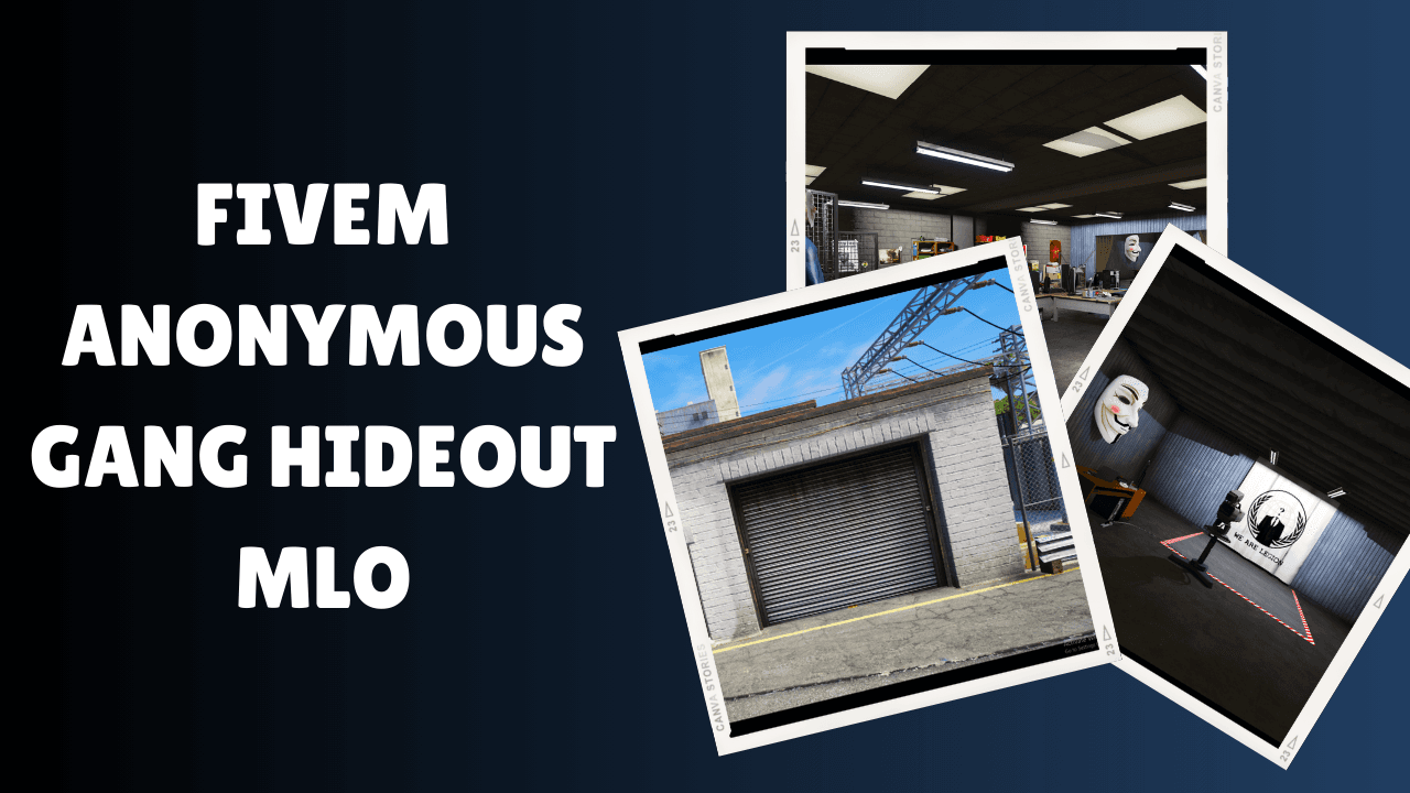 Fivem esconderijo de gangue anônima mlo
