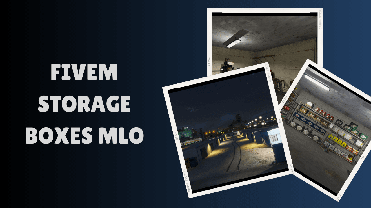 Caixas de armazenamento FiveM MLO