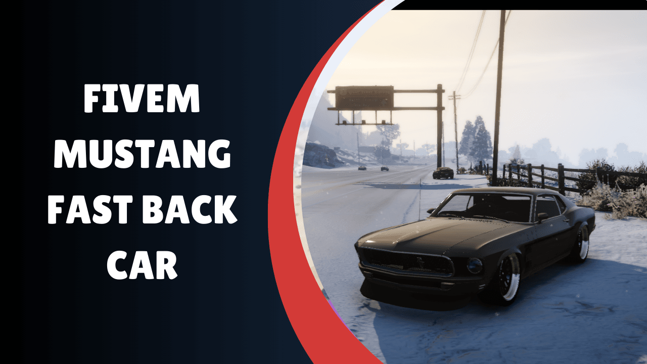 FiveM Mustang Fastback Carro