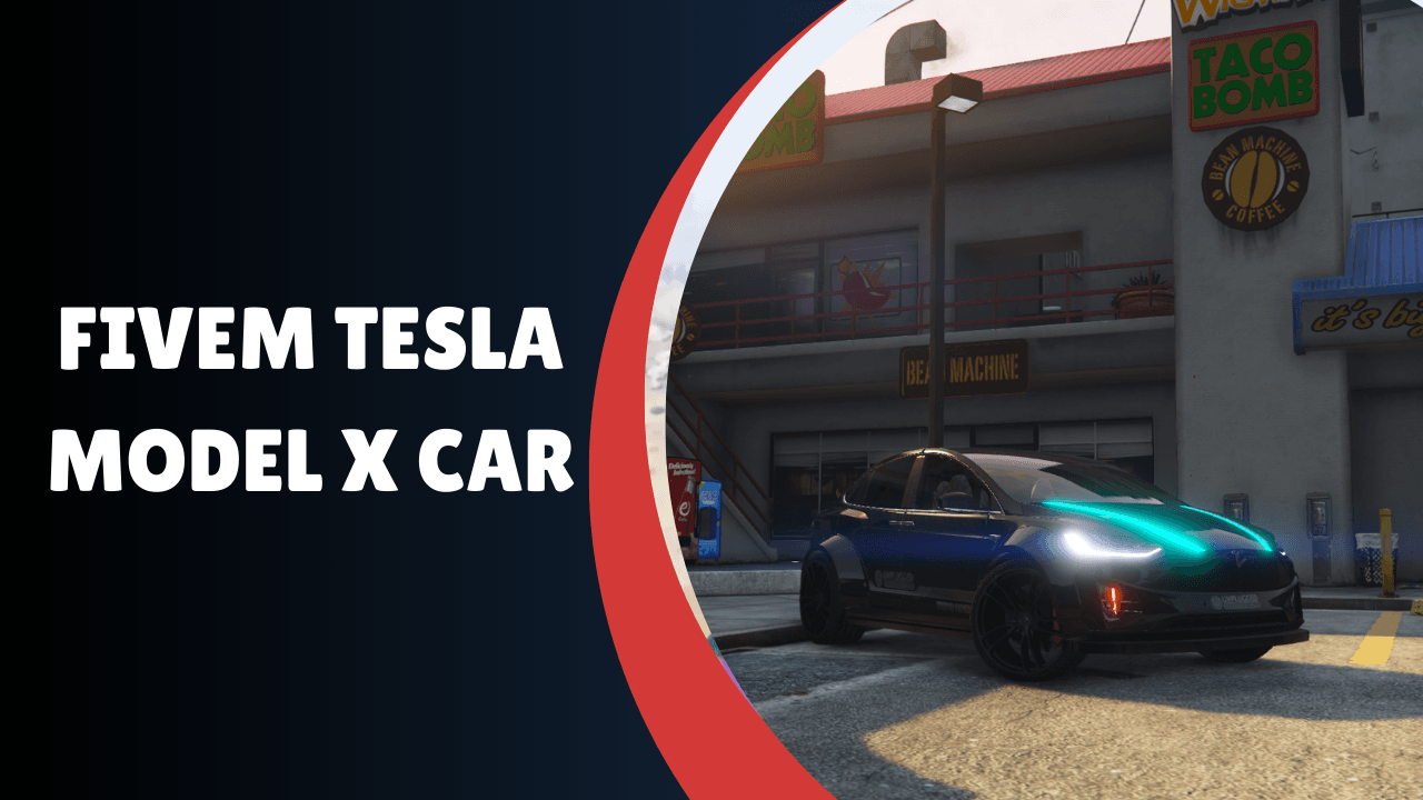 Carro Tesla Model X FiveM