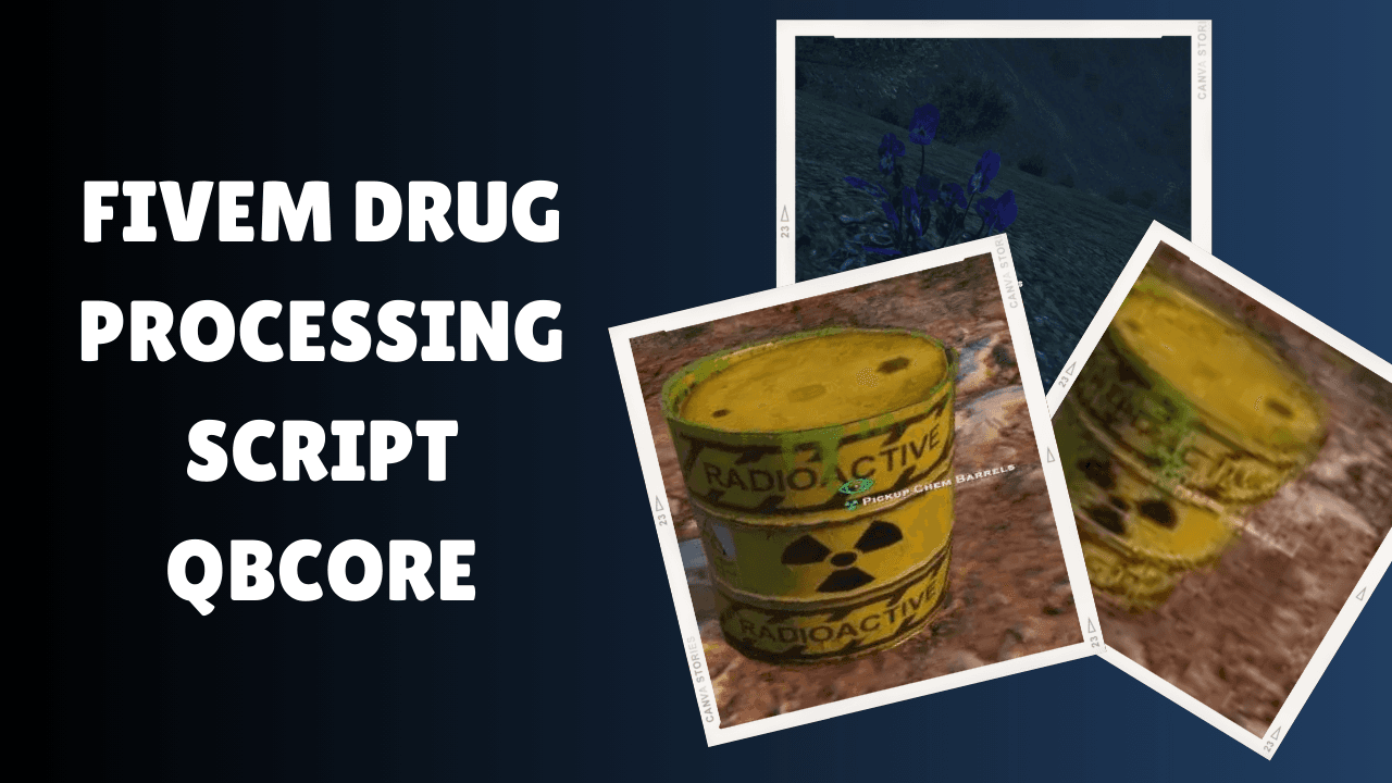 Script de Processamento de Drogas FiveM QBcore